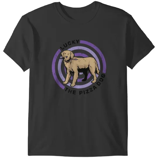 Marvels Hawkeye Disneyss Plus Lucky The Pizza Dog Targets T-Shirts