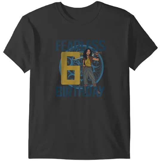 Disneyss Raya And The Last Dragon Birthday Fearless Sixth T-Shirts