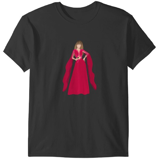 Folkmore Berry Dress 7 Eras Tour Drawing 1799 T-Shirts