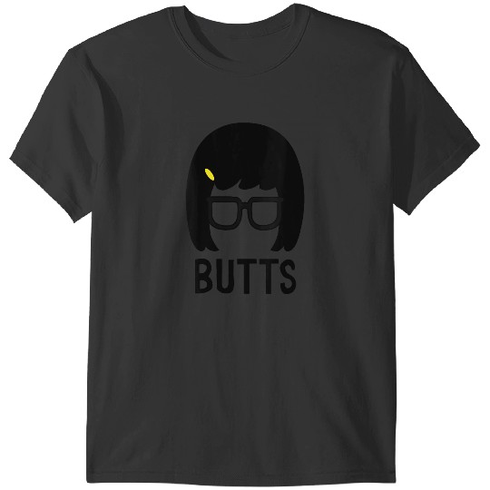 Womens Bobs Burgers Tina Belcher Butts VNeck T-Shirts