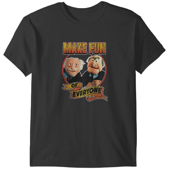 Disneyss The Muppets Make Fun Of Statler Waldorf Vintages shots T-Shirts