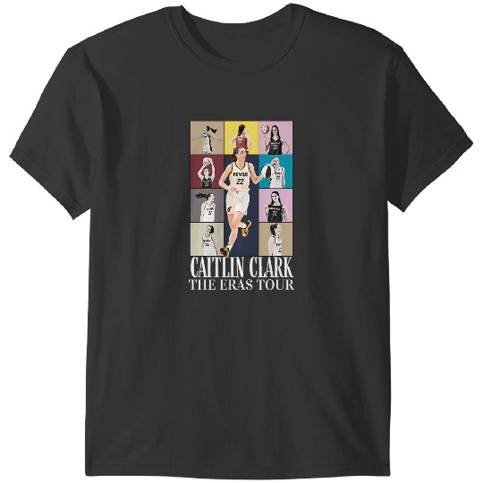 Discover Indiana Caitlin Clark The Eras Tour Women Basketball T-Shirts