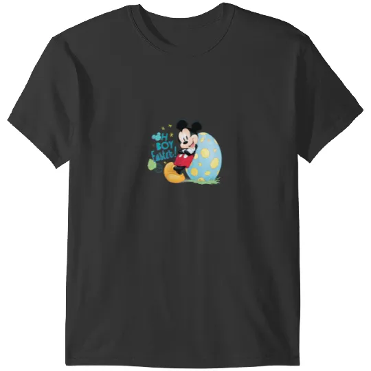 Disney Mickey Oh Boy Easter Long Sleeve Shoes Am T-Shirts