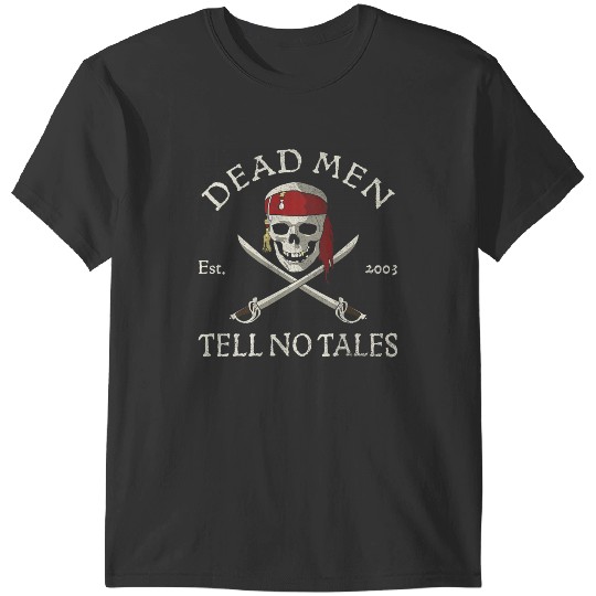 Disneyss Pirates Of The Caribbean Dead Men Tell No Tales T-Shirts