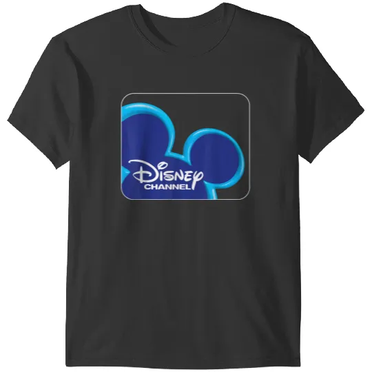 Disney Channel  Mickey Mouse Blue 2000s Logo T-Shirts