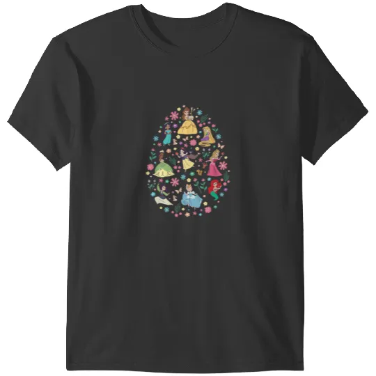 Disney Princess Spring Flower Filled Easter Egg T-Shirts