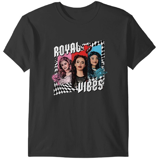 Disneyss Descendants 4 The Rise Of Red Trio Royal Vibes T-Shirts