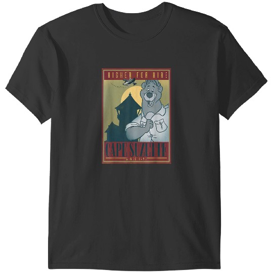 Disneyss Talespin Baloo Higher For Hire Poster T-Shirts