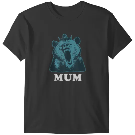 Disneyss Wreck it Ralph Bravesss Queen Elinor Bear Mum Vintages T-Shirts