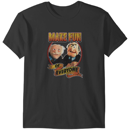 Disneyss The Muppets Make Fun Of Statler Waldorf Vintages shots T-Shirts