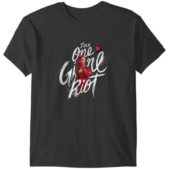 Disney Descendants The Rise Of Red I'm A One Girl Riot Red T-Shirts
