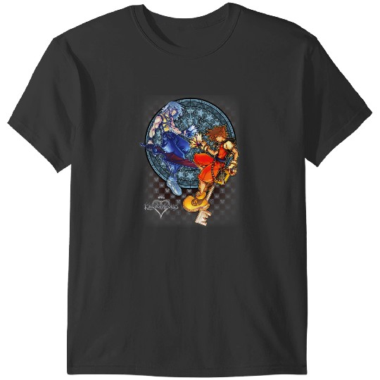 Disney Kingdom Hearts Sora Riku Chain Of Memories T-Shirts
