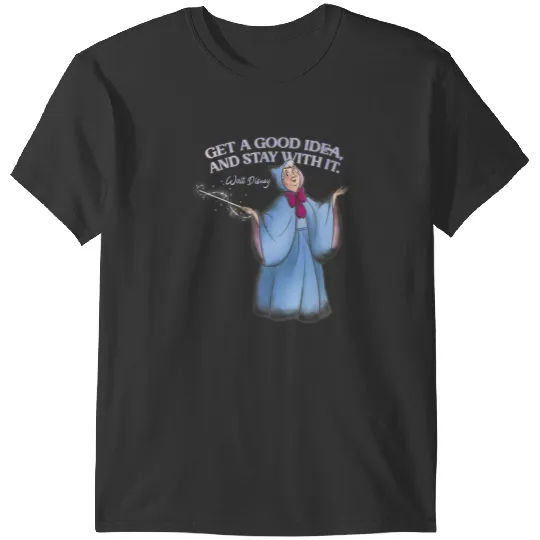 Disneyss Cinde Fairy Godmother Good Idea Walt Disneyss T-Shirts
