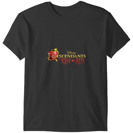 Disney Descendants 4 The Rise of Red  Movie Logo T-Shirts