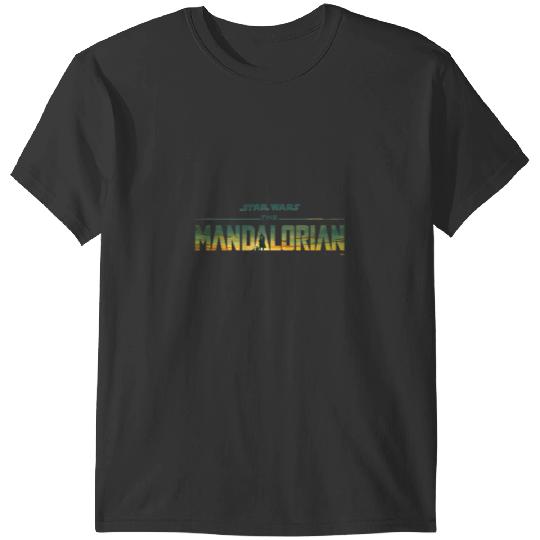 Star Warsss The Mandalorian Season 3 Logo Grogu Disney T-Shirts