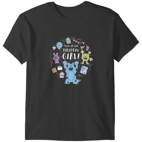 Disney and Pixars Monsters Inc. Mom of the Birthday Girl T-Shirts
