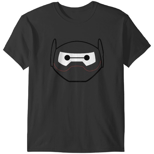 Kids Disneyss Big Hero 6 Baymax Big Faces Armor Helmet Logo Youth T-Shirts