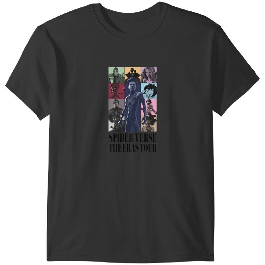 SpiderVerse Eras Tour with title T-Shirts