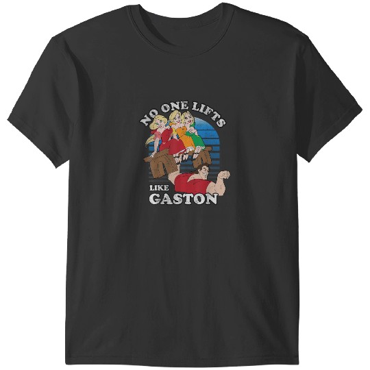 Disney Beauty and the Beast Retro No One Lifts Like Gaston T-Shirt T-Shirts