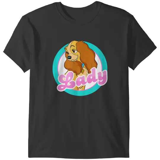Disneyss Lady Faces Lady And The Tramp T-Shirts