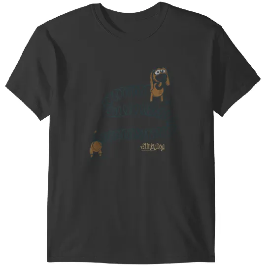 Disneyss Pixars Toy Story Slinky Dog Vintages Logo T-Shirts