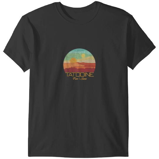 Tatooine Postcard Fun in the Sun Disney+ Tank Top T-Shirts
