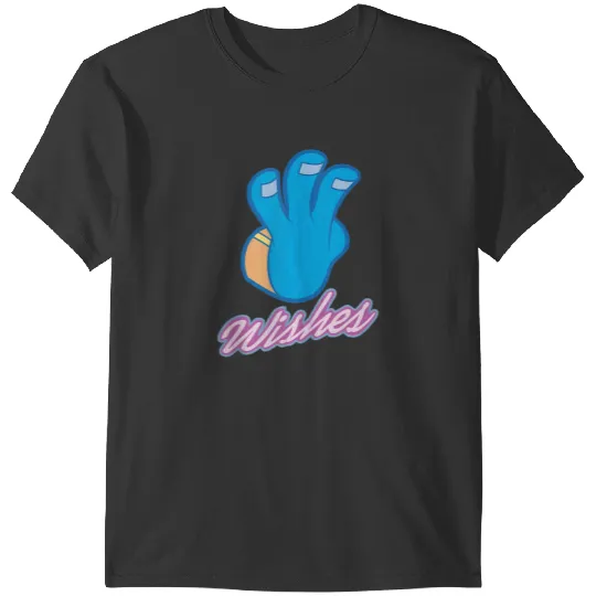 Disneyss Wreck it Ralph Aladdin Genie 3 Wishes Logo T-Shirts
