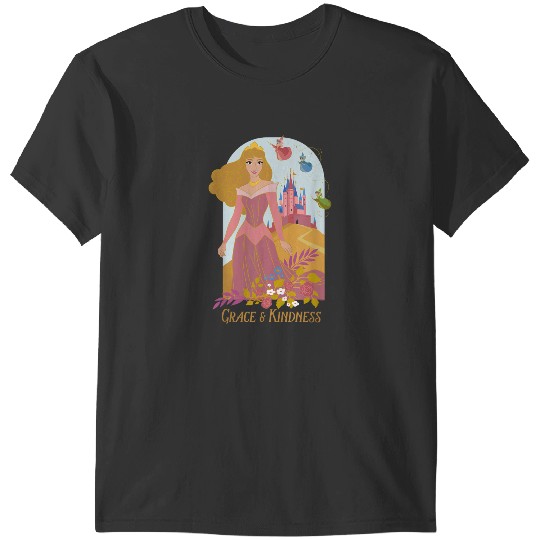 Disneyss Sleeping Beauty 65th Anniversary Grace Kindness T-Shirts