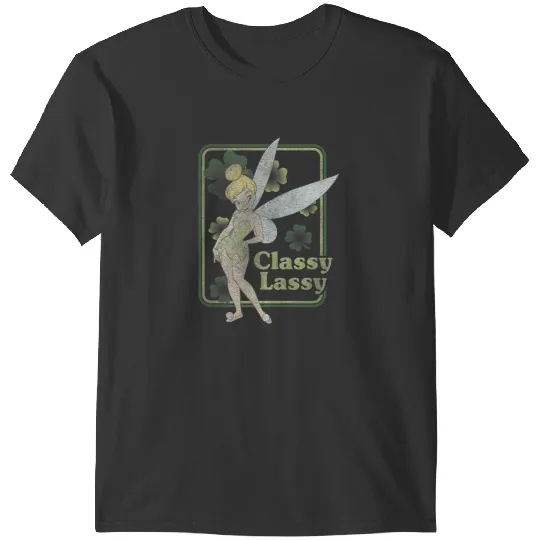 Disney Peter Pan Tinker Bell St. Patricks Day Classy Lassy T-Shirts