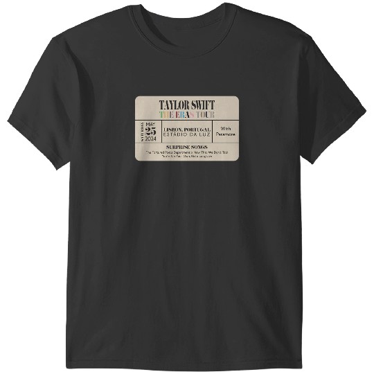 Discover lisbon n2 eras tour commemorative ticket T-Shirts