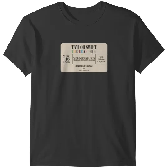 Discover melbourne n1 eras tour commemorative ticket T-Shirts