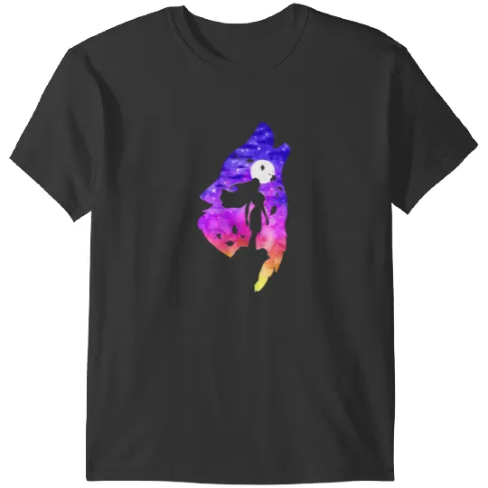 Disney Princesses Pocahontas Colors In The Silhouette T-Shirts
