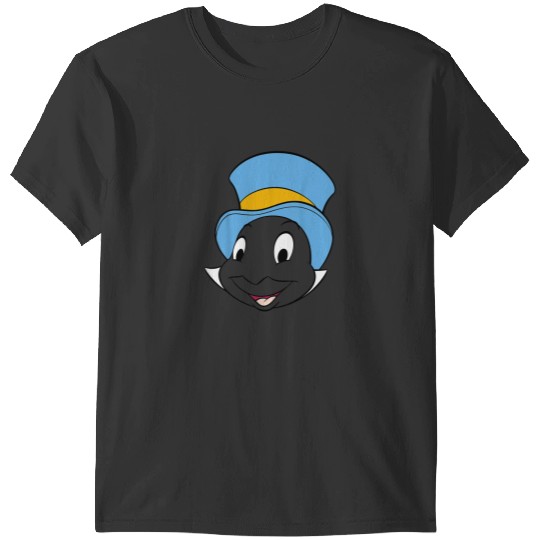 Disney Pinocchio Jiminy Cricket Big Face T-Shirts