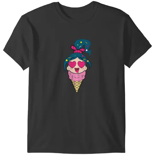 Disney Ralph Breaks the Internet Vanellope Ice Cream T-Shirts