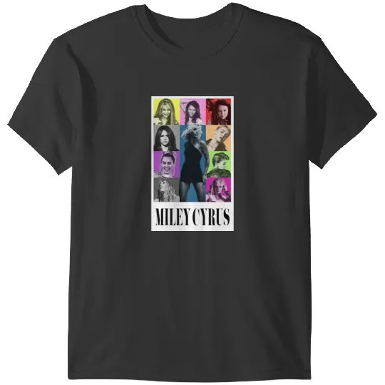 Miley Cyrus Eras Tour Shirt Flowers T-Shirts