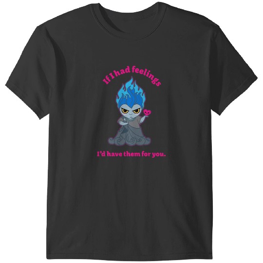 Disney Villains Hades If I Had Feelings Valentine’s Day T-Shirts