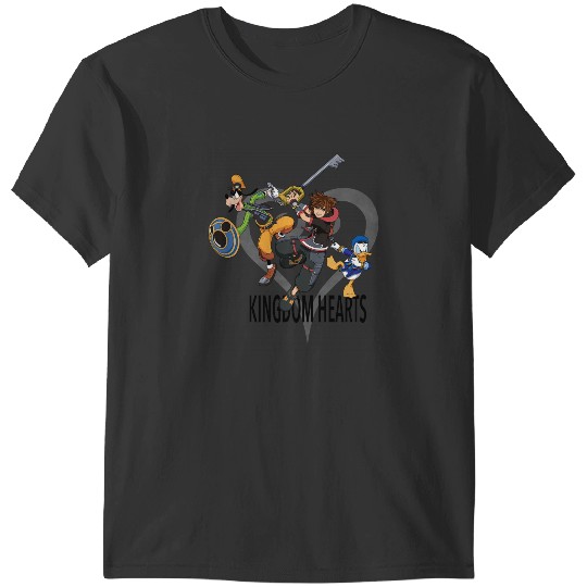 Disney Kingdom Hearts III Sora Donald and Goofy T-Shirts