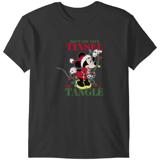 Disney Holiday Minnie Tangled Tinsel T-Shirts