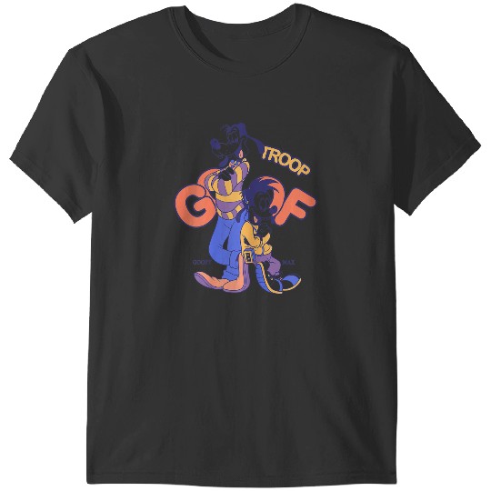 Disneyss A Goofy Movie Goof Troop Best Duo Big Chest Poster T-Shirts
