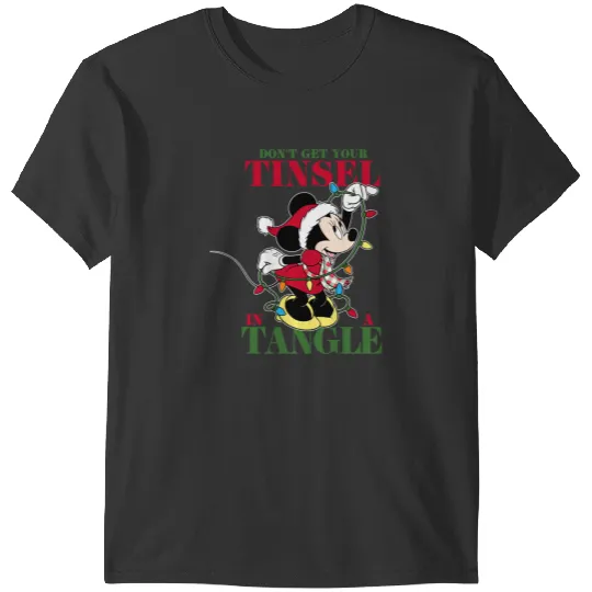 Disney Holiday Minnie Tangled Tinsel T-Shirts