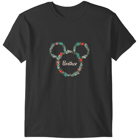 Disney Mickey Mouse Christmas Family Vacation Trip Brother T-Shirts