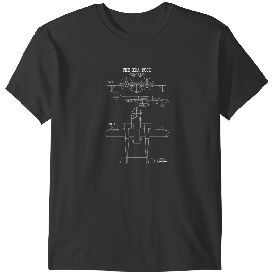 Disney Talespin The Sea Duck Blueprint T-Shirts