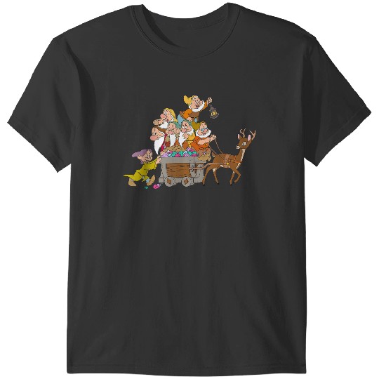 Disneyss Snow White The Seven Dwarfs Whistle While You Work T-Shirts
