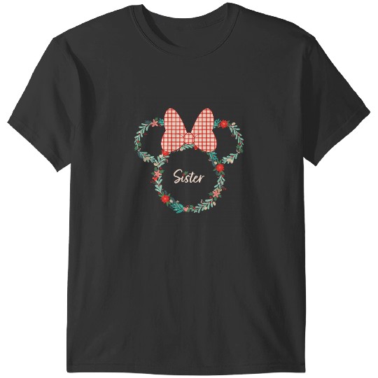 Disney Minnie Mouse Christmas Family Vacation Trip Sister T-Shirts