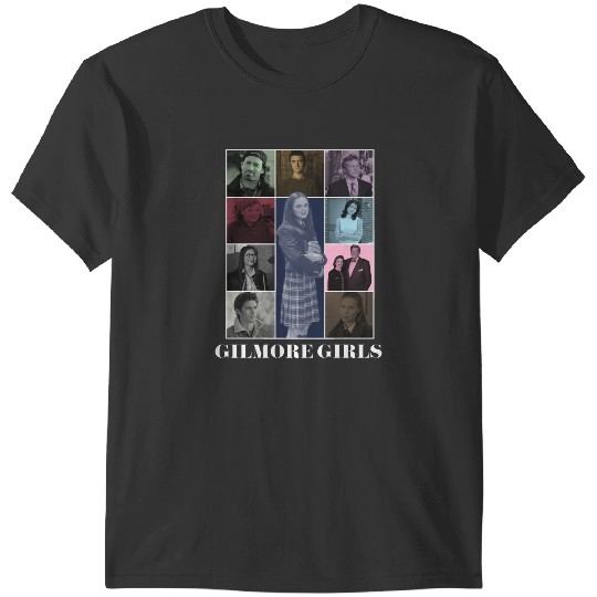 Gilmore Girls Eras Tour White Print T-Shirts