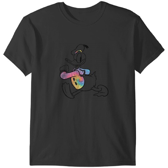 Disney Mickey And Friends Classic Donald Duck Tie Dye T-Shirts