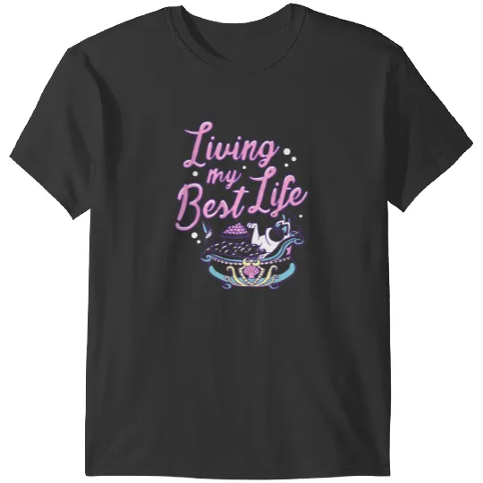 Disney Pocahontas Percy Living My Best Life Bath T-Shirts