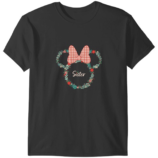 Disney Minnie Mouse Christmas Family Vacation Trip Sister T-Shirts