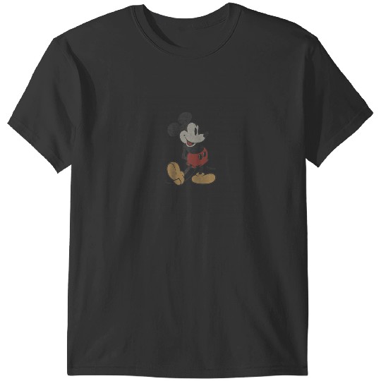Disney Classic Mickey Mouse Pose Raglan Baseball T-Shirts