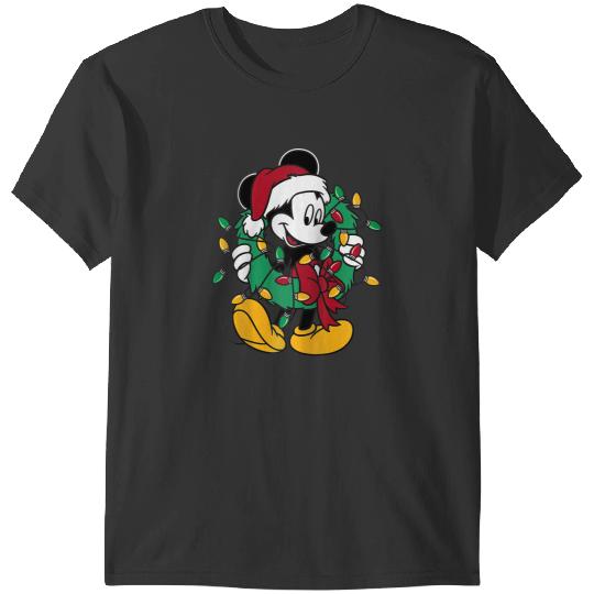 Disney Mickey Mouse Lights Raglan Baseball Tee T-Shirts